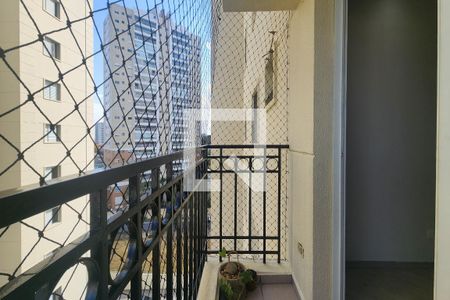 Varanda da Sala de apartamento para alugar com 2 quartos, 52m² em Campestre, Santo André