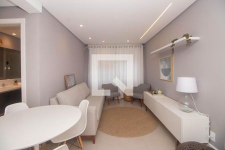 Sala de apartamento à venda com 2 quartos, 63m² em Auxiliadora, Porto Alegre