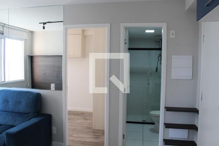 Sala /Quarto/Banheiro de apartamento para alugar com 2 quartos, 34m² em Barra Funda, São Paulo