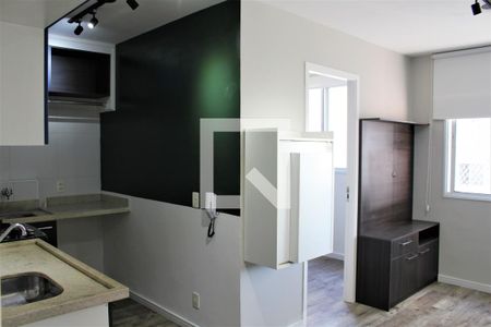 Apartamento para alugar com 34m², 2 quartos e sem vagaCozinha/Quarto 2/Sala