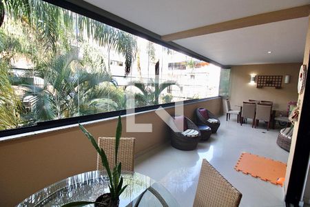 Varanda da Sala de apartamento para alugar com 4 quartos, 155m² em Recreio dos Bandeirantes, Rio de Janeiro