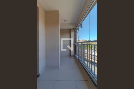 Varanda da Sala de apartamento à venda com 1 quarto, 38m² em Vila Andrade, São Paulo