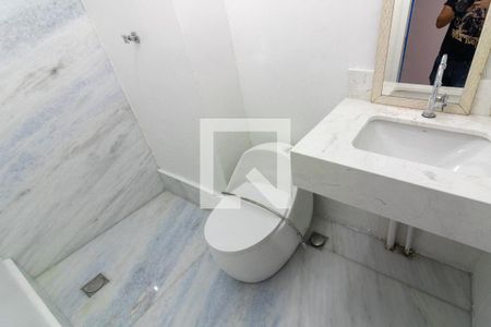 Banheiro de kitnet/studio à venda com 1 quarto, 26m² em Jardim Panorama, São Paulo