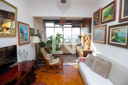 Sala de apartamento para alugar com 1 quarto, 45m² em Glória, Rio de Janeiro