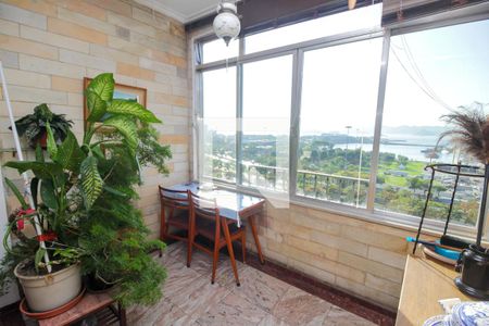 Varanda  de apartamento para alugar com 1 quarto, 45m² em Glória, Rio de Janeiro