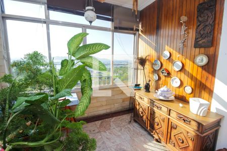 Varanda  de apartamento para alugar com 1 quarto, 45m² em Glória, Rio de Janeiro