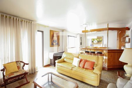 Sala de Estar de apartamento para alugar com 3 quartos, 173m² em Vila Nova Conceição, São Paulo