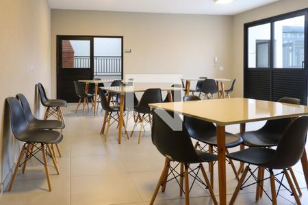 Apartamento para alugar com 32m², 1 quarto e sem vagaSalão de festas