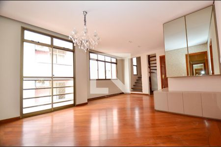 Sala de apartamento para alugar com 4 quartos, 260m² em Palmares, Belo Horizonte