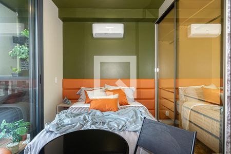 Sala/Quarto de kitnet/studio para alugar com 1 quarto, 25m² em Consolação, São Paulo