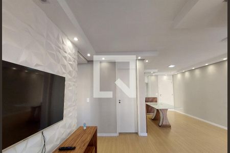 Sala de TV de apartamento à venda com 2 quartos, 61m² em Jardim Marajoara, São Paulo