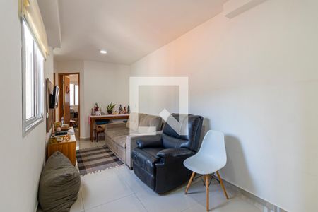 Sala de apartamento à venda com 2 quartos, 100m² em Vila Pires, Santo André