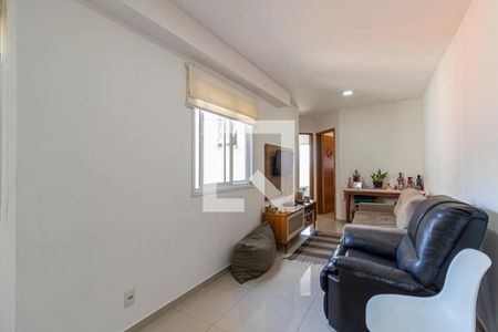 Sala de apartamento à venda com 2 quartos, 100m² em Vila Pires, Santo André