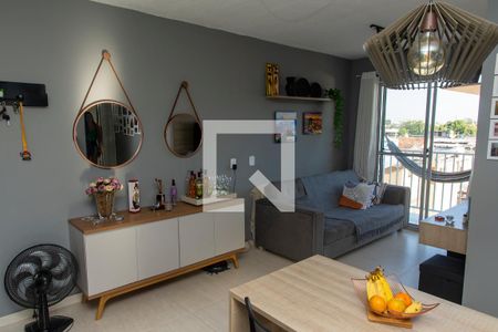 Sala de apartamento à venda com 2 quartos, 52m² em Taquara, Rio de Janeiro