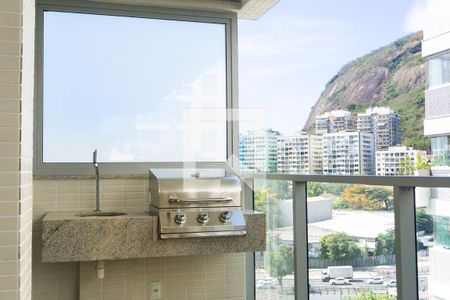 Varanda de apartamento para alugar com 2 quartos, 74m² em Botafogo, Rio de Janeiro