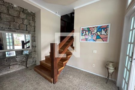 Hall de entrada de casa de condomínio à venda com 4 quartos, 350m² em Anil, Rio de Janeiro