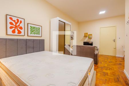 Dormitório de kitnet/studio para alugar com 1 quarto, 32m² em Menino Deus, Porto Alegre
