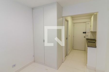 Quarto e Cozinha de kitnet/studio à venda com 1 quarto, 20m² em Jardim das Vertentes, São Paulo