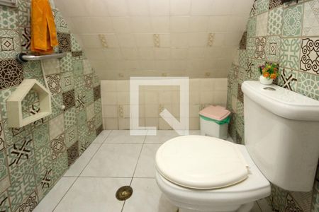 Banheiro de casa para alugar com 2 quartos, 107m² em Parque Pereira, São Paulo