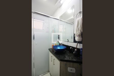 Banheiro Social de apartamento para alugar com 2 quartos, 97m² em Baeta Neves, São Bernardo do Campo