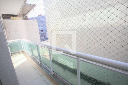 Varanda da Sala de apartamento à venda com 3 quartos, 112m² em Taquara, Rio de Janeiro
