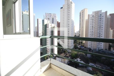 Varanda da Sala de apartamento à venda com 1 quarto, 60m² em Jardim Vila Mariana, São Paulo