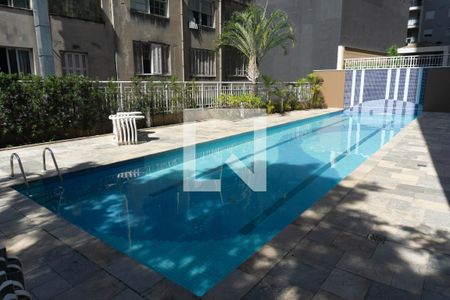 Área comum - Piscina de apartamento para alugar com 1 quarto, 37m² em Consolação, São Paulo