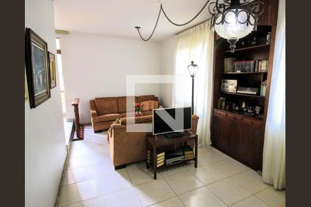 Sala  de apartamento à venda com 3 quartos, 115m² em Coração Eucarístico, Belo Horizonte