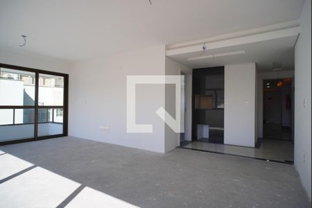 Sala de apartamento à venda com 3 quartos, 124m² em Petrópolis, Porto Alegre