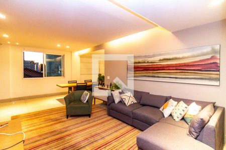 Sala de apartamento à venda com 4 quartos, 115m² em Cidade Nova, Belo Horizonte