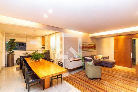 Sala de apartamento à venda com 4 quartos, 115m² em Cidade Nova, Belo Horizonte