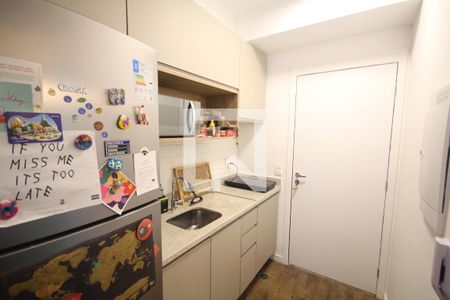 Cozinha de kitnet/studio para alugar com 1 quarto, 34m² em Vila Mariana, São Paulo