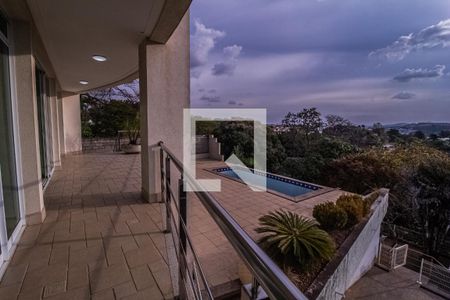 Varanda da Sala de casa à venda com 6 quartos, 750m² em Bandeirantes (pampulha), Belo Horizonte