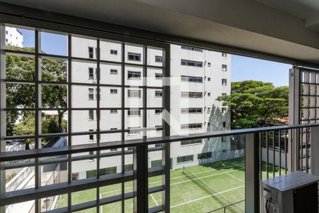 Studio para alugar com 24m², 1 quarto e sem vaga Studio para alugar com 24m², 1 quarto e sem vagaVaranda