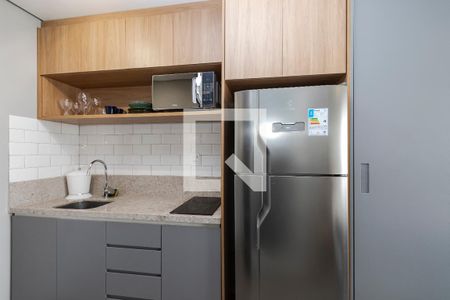 Studio para alugar com 24m², 1 quarto e sem vaga Studio para alugar com 24m², 1 quarto e sem vagaCozinha