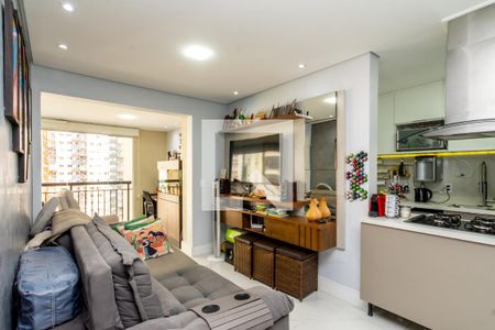 Sala de apartamento à venda com 2 quartos, 68m² em Picanço, Guarulhos