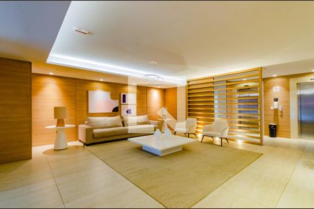 Apartamento para alugar com 48m², 1 quarto e 1 vagaHall social