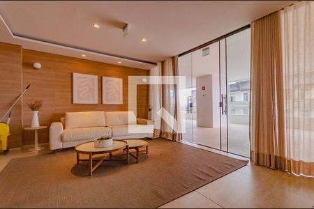 Apartamento para alugar com 48m², 1 quarto e 1 vagaHall