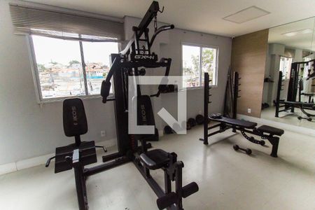 Apartamento para alugar com 49m², 2 quartos e 1 vaga Apartamento para alugar com 49m², 2 quartos e 1 vagaAcademia