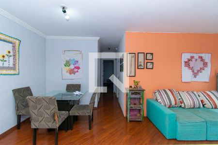 Sala de apartamento à venda com 3 quartos, 80m² em Vila São Pedro, Santo André
