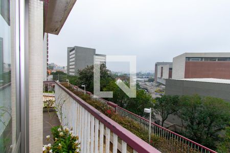 Varanda da Sala de apartamento à venda com 3 quartos, 80m² em Vila São Pedro, Santo André