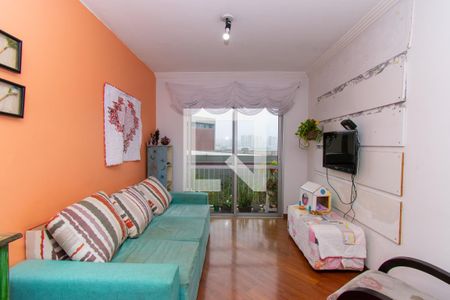 Sala de apartamento à venda com 3 quartos, 80m² em Vila São Pedro, Santo André