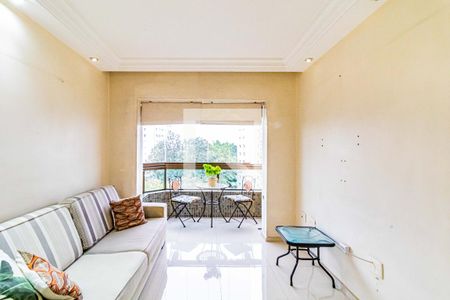 Sala de apartamento à venda com 3 quartos, 98m² em Vila Indiana, São Paulo