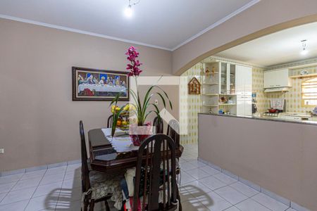 Sala de Jantar de casa à venda com 3 quartos, 198m² em Jardim Ipanema, Santo André