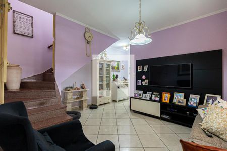 Sala de casa à venda com 3 quartos, 198m² em Jardim Ipanema, Santo André