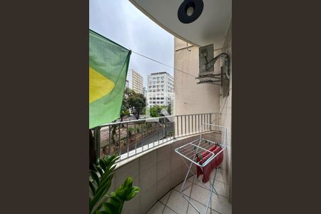 Sala - Varanda de apartamento para alugar com 3 quartos, 95m² em Copacabana, Rio de Janeiro