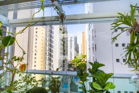 Sala- vista de kitnet/studio à venda com 1 quarto, 56m² em Indianópolis, São Paulo
