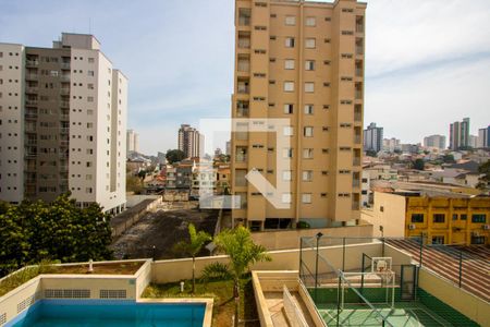 Vista da varanda de apartamento à venda com 2 quartos, 60m² em Vila Floresta, Santo André