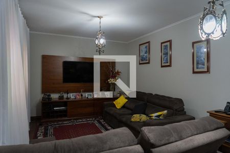 Sala de casa à venda com 3 quartos, 198m² em Jardim Silvana, Santo André