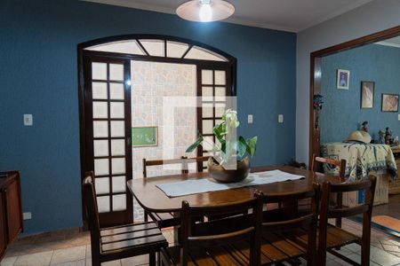 Sala de Jantar de casa à venda com 3 quartos, 198m² em Jardim Silvana, Santo André
